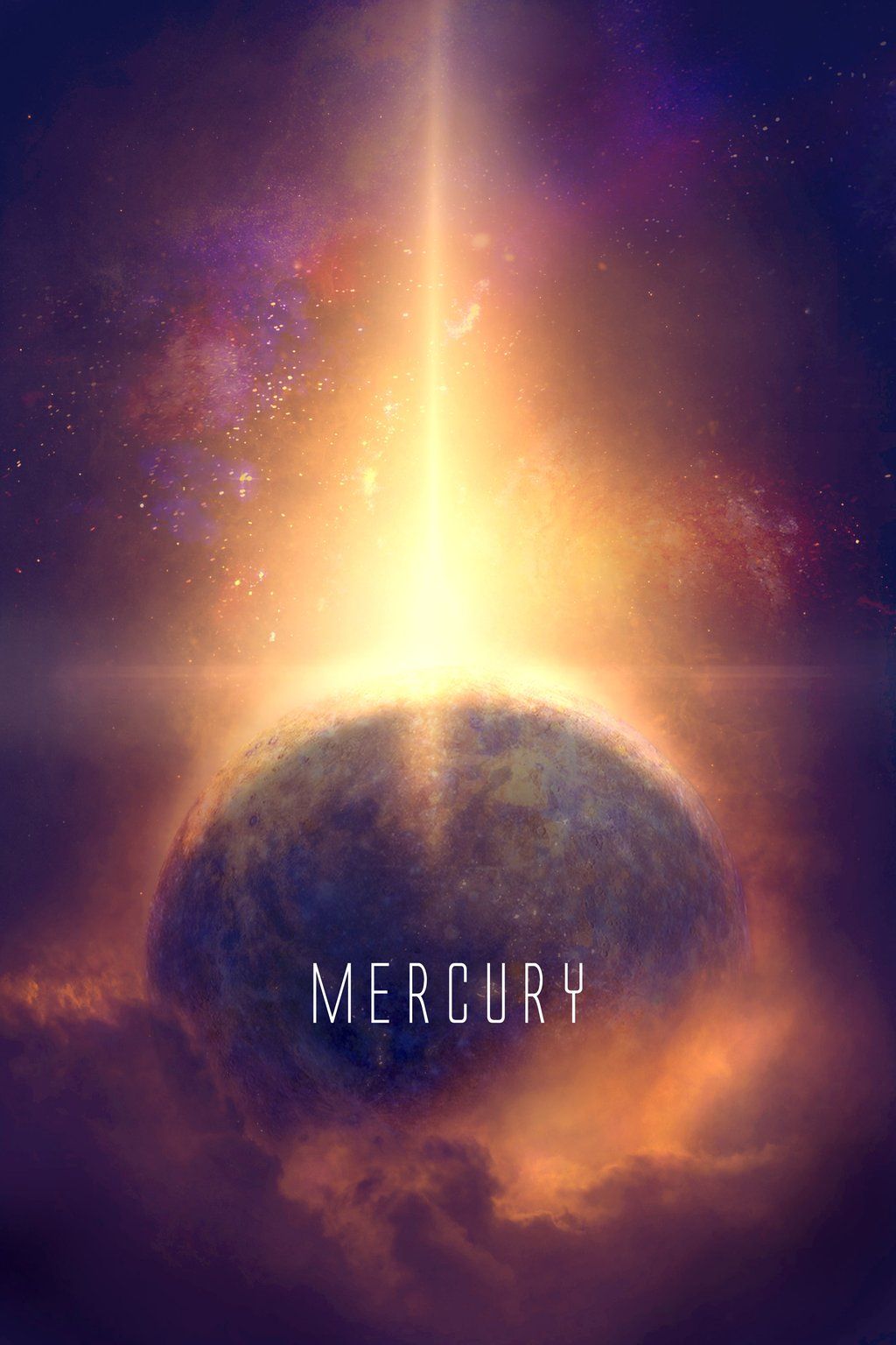 Planet Mercury Poster