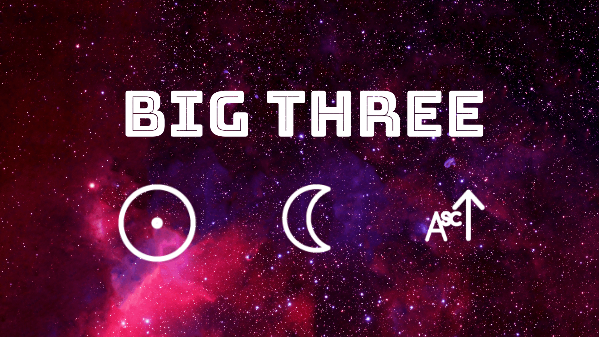 Exploring the “Big Three” in Astrology